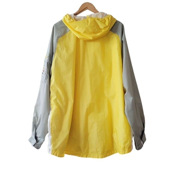 Nike Vintage Yellow and Gray Windbreaker Jacket - Picture 2 of 13